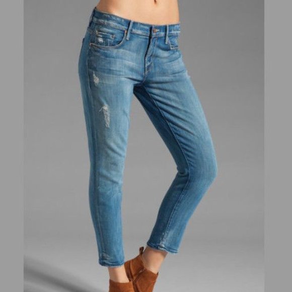 Mother Skinny Not Skinny Denim Jeans 